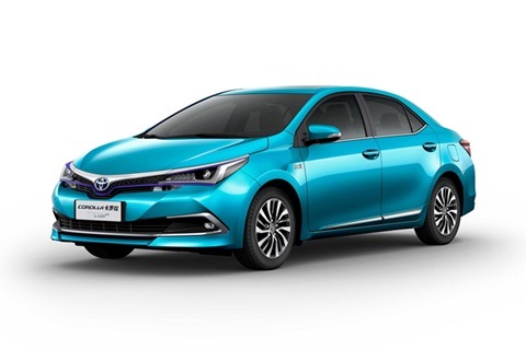 Toyota Corolla plug-in hybrid EV unveiled at Auto China 2018, Toyota to introduce 10 new EVs by 2020