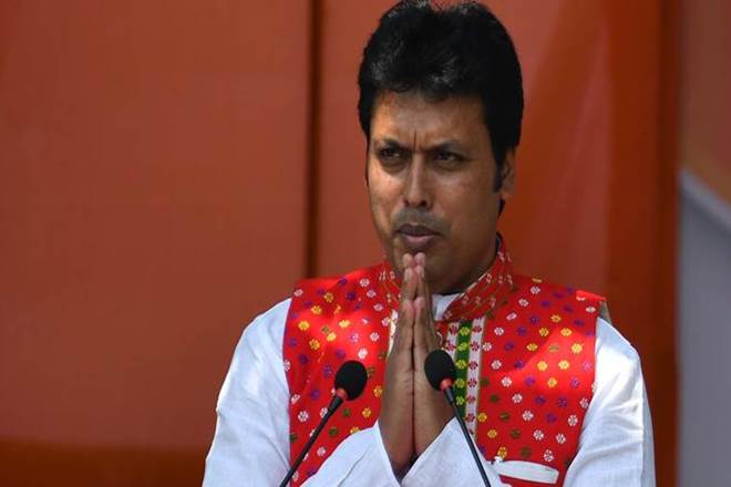 Karnataka election 2018, Biplab Deb, Amit Shah, Tripura CM, Biplab Deb campaign in karanataka, New Delhi, election campaign in karnataka