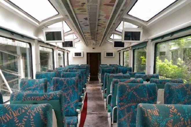 Kashmir to have Indian Railways glass ceiling vistadome coaches