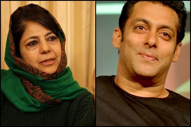 Salman Khan, Mehbooba Mufti, Race 3, Jammu and Kashmir, Kashmir Chief Minister, Sonamarg hill station, Anil Kapoor, Bobby Deol, Jacqueline Fernandez, Daisy Shah,Saqib Saleem
