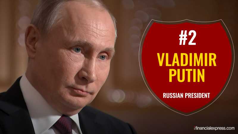 2- Vladimir Putin: Voted the world's most powerful person four times between 2013 and 2016, Russia's president has exerted his country's influence around the world.