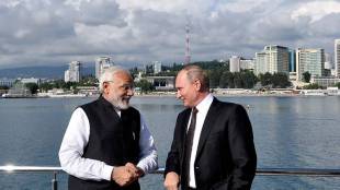 modi in russia, putin modi, modi putin, pm Narendra Modi, russia, russia president vladimir putin, vladimir putin, informal summit, modi meets putin