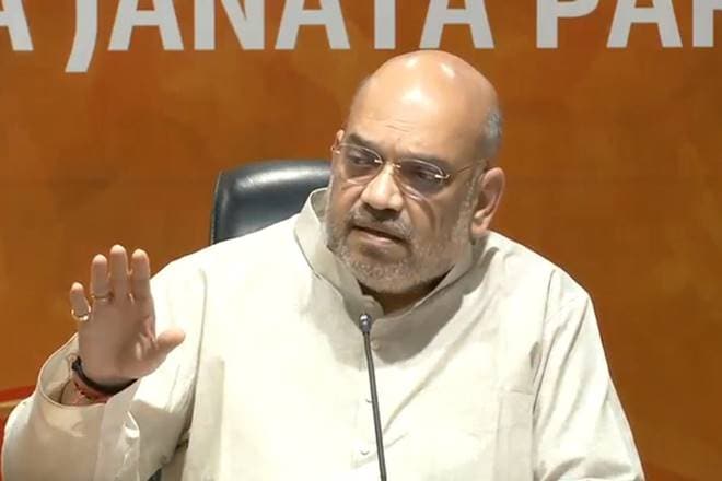 amit shah, amit shah on karnataka election, karnataka election, amit shah press conference, bjp, bharatiya janata party, congress, india news