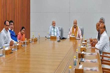 Karnataka Elections Results, bjp, B S Yeddyurappa, JDS, Congress, Vajubhai Vala, BJP legislature party