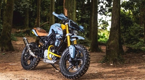 BMW G310R Scrambler: Stunning, modified avatar of the most affordable BMW motorcycle!