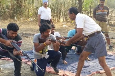 Bajrang Dal, Vishwa Hindu Parishad, VHP, arms training camp, Durga Vahini