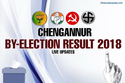 Chengannur by-election result 2018 LIVE: The elections were held in the constituency on May 28.