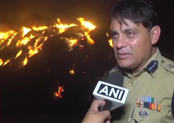 40 houses have gutted in a fire in Jammu and Kashmir's RS Pora region on Sunday. 40 houses have gutted in a fire in Jammu and Kashmir's RS Pora region on Sunday.