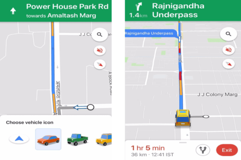 Google Maps Location arrow Icon can now be replaced with a cartoon car: Here’s how