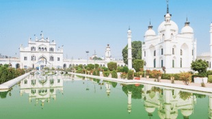 The Chota Imambara in Lucknow