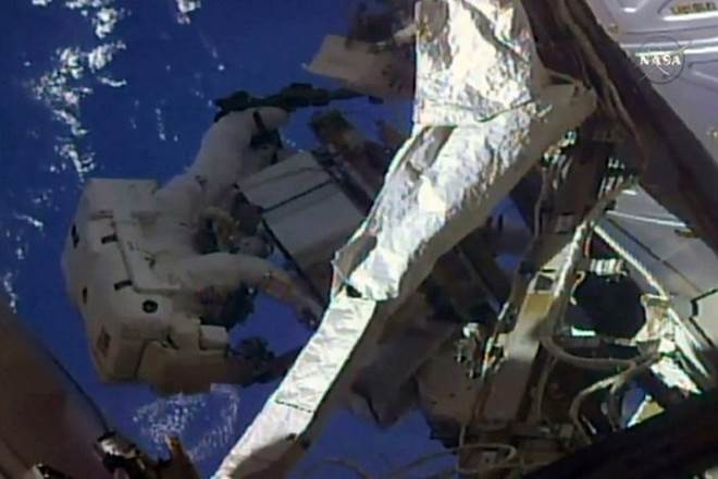 NASA, US spacewalkers, International Space Station, cooling boxes, science news