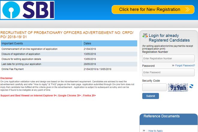 SBI PO Recruitmet 2018, sbi.co.in, SBI PO Recruitmet 2018 Apply online, State Bank of India, State Bank of India final selection, SBI Probationary Officer, SBI PO final selection, jobs news