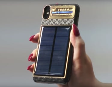 iPhone X Tesla (Screengrab).