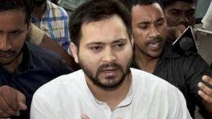 RJD leader Tejashwi Yadav today alleged that Bihar Chief Minister Nitish Kumar had capitulated before the BJP-RSS combine and was no longer able to rein in those involved in communal incidents.