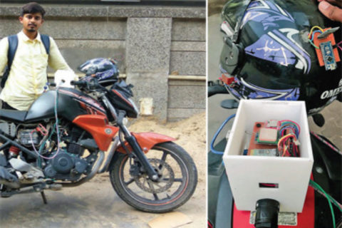 Motorcycle that won’t start without helmet! How this Rs 6,000 device can save lives