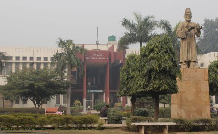 Jamia Millia Islamia, Jinnah row, Jamia Millia Islamia protest, Jamia Millia Islamia Jinnah protest, Jinnah portrait, RSS Jamia Millia Islamia, Jinnah row, Jamia Millia Islamia protest, Jamia Millia Islamia Jinnah protest, Jinnah portrait, RSS