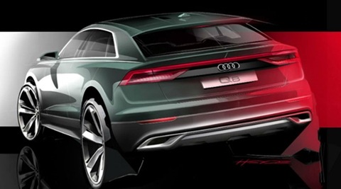 New Audi Q8 teaser highlights sporty rear: Will replace Q7 as Audi’s flagship SUV