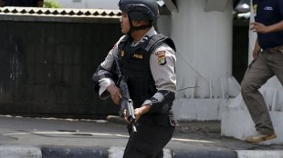 Explosion, Indonesian police HQ, Indonesia police headquarters, police headquarters, Indonesia 