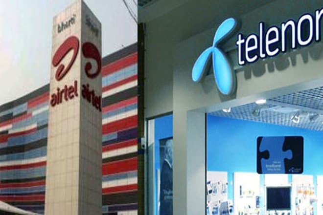 DoT, Bharti Airtel, Telenor India, department of Telecom, Telecom