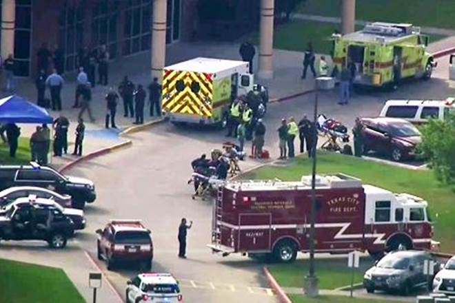 Eight persons killed, Texas school shooting, gunman, US shooting