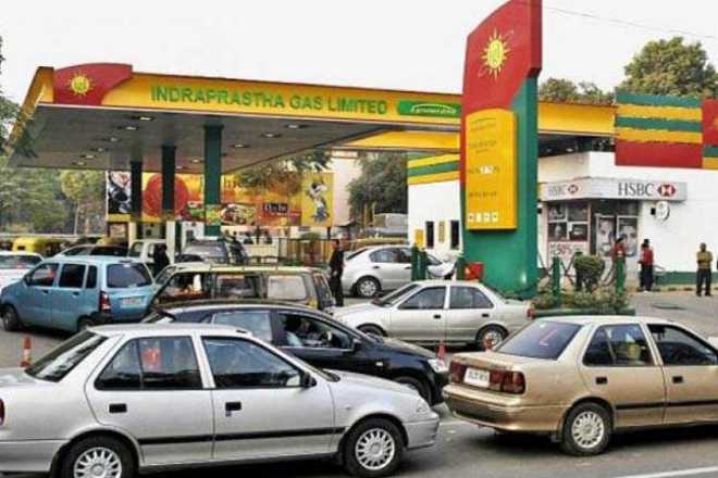After petrol and diesel, CNG prices were revised on Monday. (PTI) After petrol and diesel, CNG prices were revised on Monday. (PTI)
