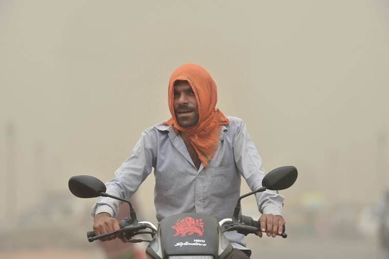 duststorm in punjab, Haryana, Chandigarh, Met Department, Punjab, Heat wave in haryana