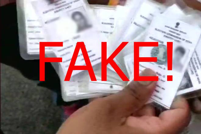 Voter ID laws, Bharatiya Janata Party, Karnataka, Karnataka elections 2018, fake voter id cards, fake voter ids, fake id in election, sadananda gowda,