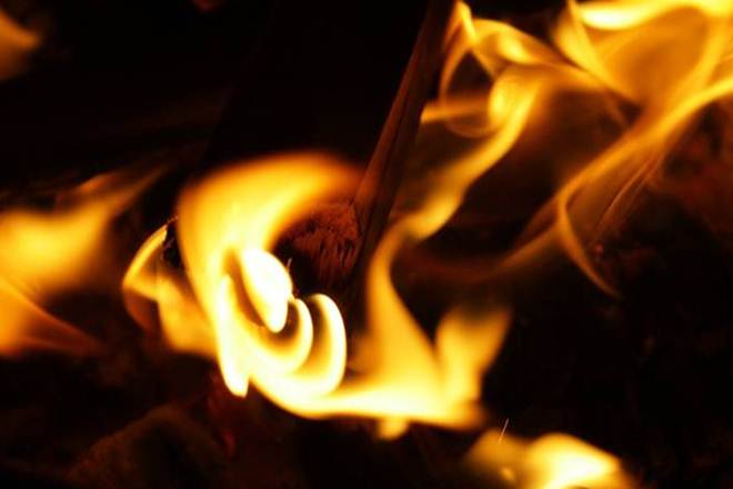 Andhra Pradesh Express catches fire