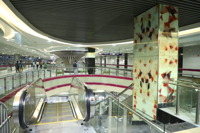 Delhi Metro Magenta Line Janakpuri West to Kalkaji Mandir has been inaugurated Delhi Metro Magenta Line Janakpuri West to Kalkaji Mandir has been inaugurated