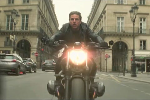 Mission Impossible Fallout: Affair with BMW continues as Tom Cruise uses R Nine T and classic 5-Series