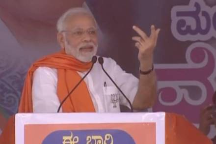 Modi, who addressed four rallies on Saturday, will continue his campaign trail along with a number of top BJP leaders from the state. 