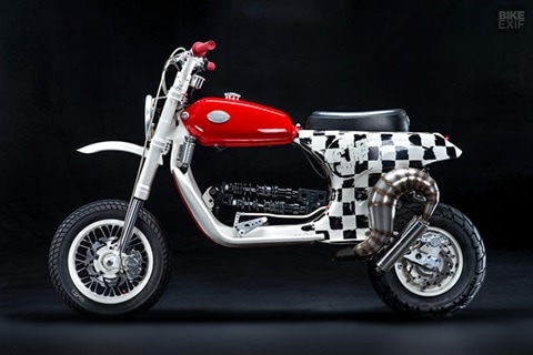 Custom Vespa PX 150: Insane chop job from Russia’s Butcher Garage is one extreme scooter