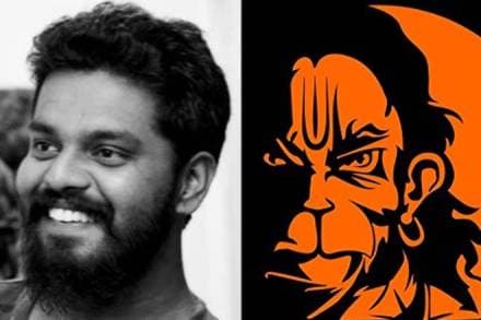It was in 2015 when Acharya created the Hanuman image