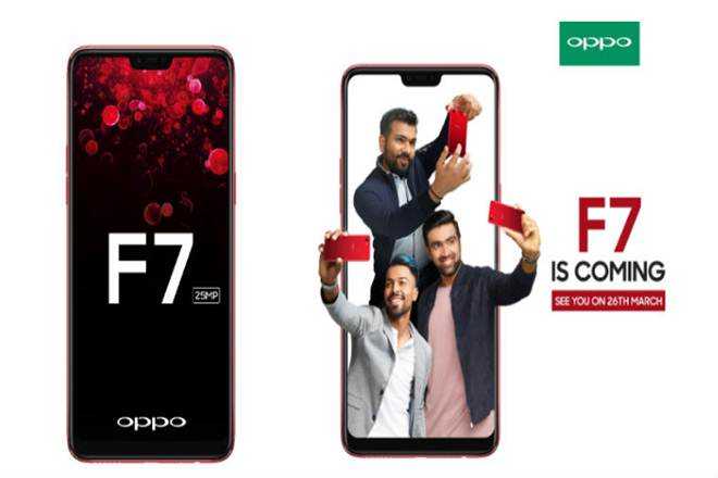 Oppo F7 will be priced at Rs 22,990.