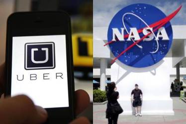 Uber, NASA, flying car, new car, new technology, uber rideshare