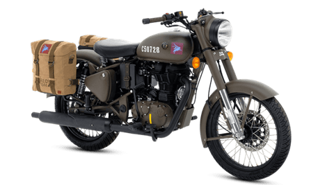 Royal Enfield Classic 500 Pegasus Edition Brown