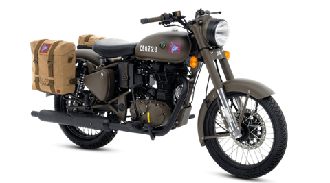 Royal Enfield Classic 500 Pegasus Edition Brown
