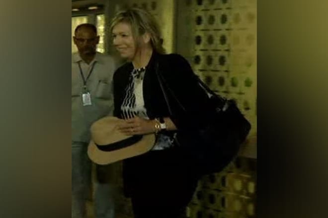 On the first day of her visit, the Queen will be meeting Prime Minister Narendra Modi later in the day at the Prime Minister's Office.