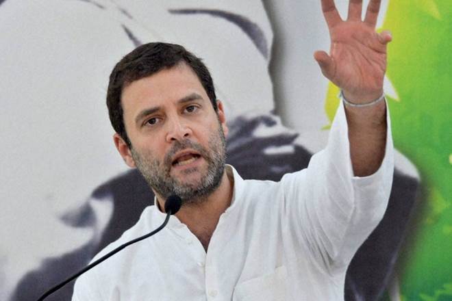Rahul Gandhi punch swipes at Narendra Modi's Expressway blitz (PTI) Rahul Gandhi punch swipes at Narendra Modi's Expressway blitz (PTI)