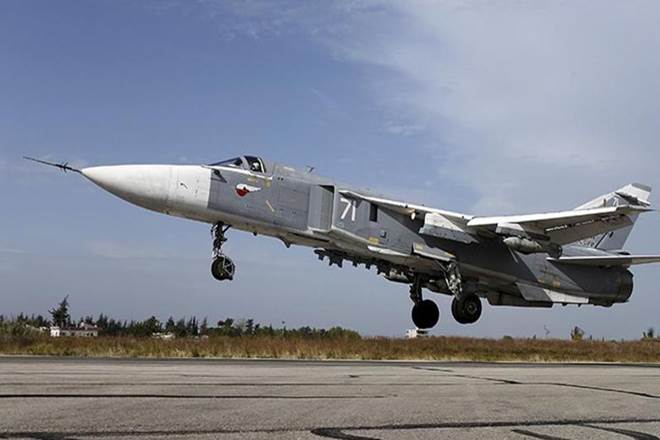 Russian fighter jet crash, syria, moscow, Su30SM, Hmeimim airbase, Moscow defence ministry
