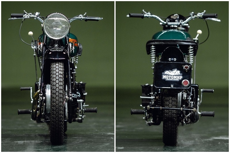 Royal Enfield KX was the company's flagship motorcycle back then and was powered by a V-Twin, L-head 1,140 cc engine paired with a four-speed manual.