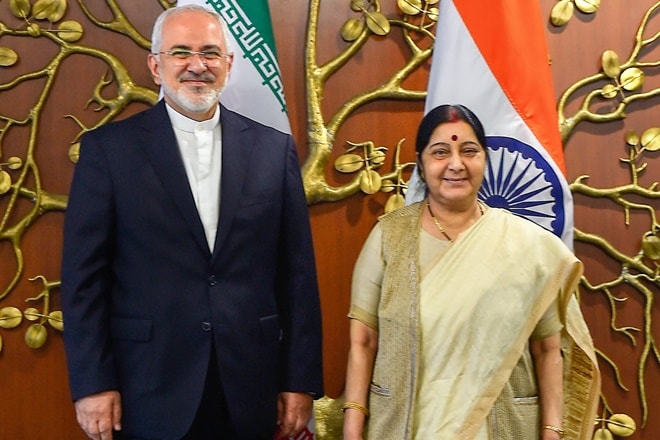 sushma swaraj, iran nuclear deal, Javad Zarif, US exits Iran nuclear deal, Joint Comprehensive Plan of Action
