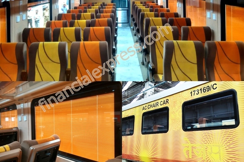 Tejas Express semi-high speed train has been upgraded