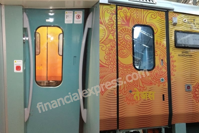 Tejas Express semi-high speed train has been upgraded
