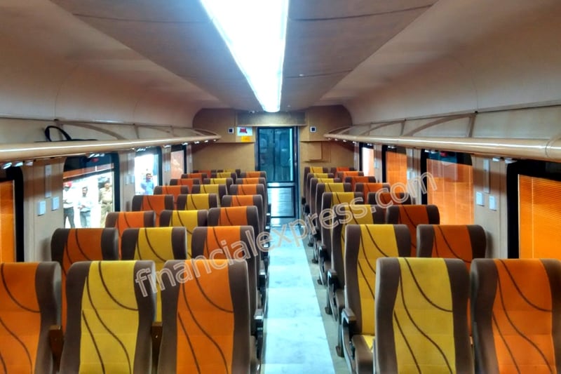 Tejas Express semi-high speed train has been upgraded