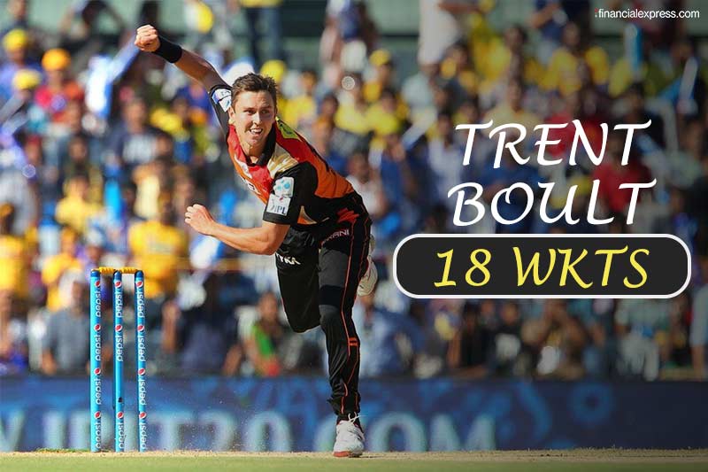 5- Trent Boult: Despite Delhi Daredevils having a horrific IPL season, Trent Boult managed to get a personal achievement. The New Zealand pacer took 18 wickets in 14 matches and was the highest wicket-taker for Delhi.