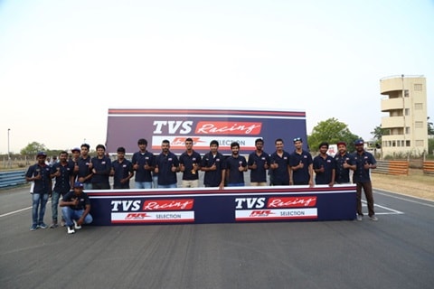 TVS Apache RR One Make Series: 12 racers selected, race to be held in June 2018