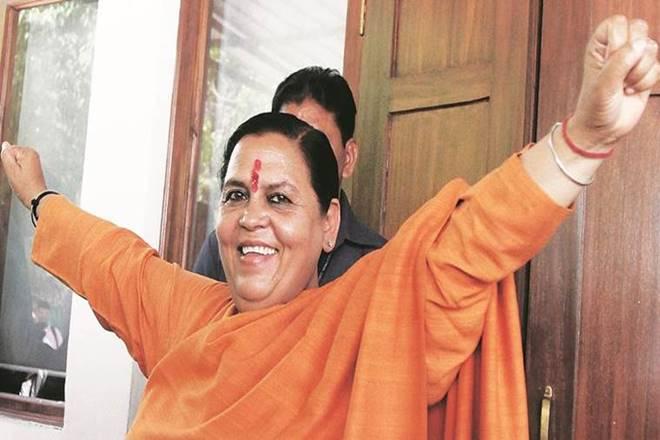 Union Minister Uma Bharti