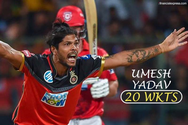4- Umesh Yadav: Indian veteran Umesh Yadav was in red-hot form this season. He was probably the best performer for Royal Challengers Bangalore. Yadav amassed 20 wickets in 14 matches.