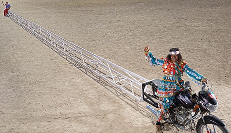 Longest motorcycle: 'Longest' motorcycle related records are mostly about the longest distance ridden or longest wheelie or longest stoppie, but Bharatsihn Parmar had a different idea – he entered the world record books with the longest motorcycle on the planet. A 54-foot long bike! Now that's wheelbase that is of no use whatsoever. (Image: guinnessworldrecords)